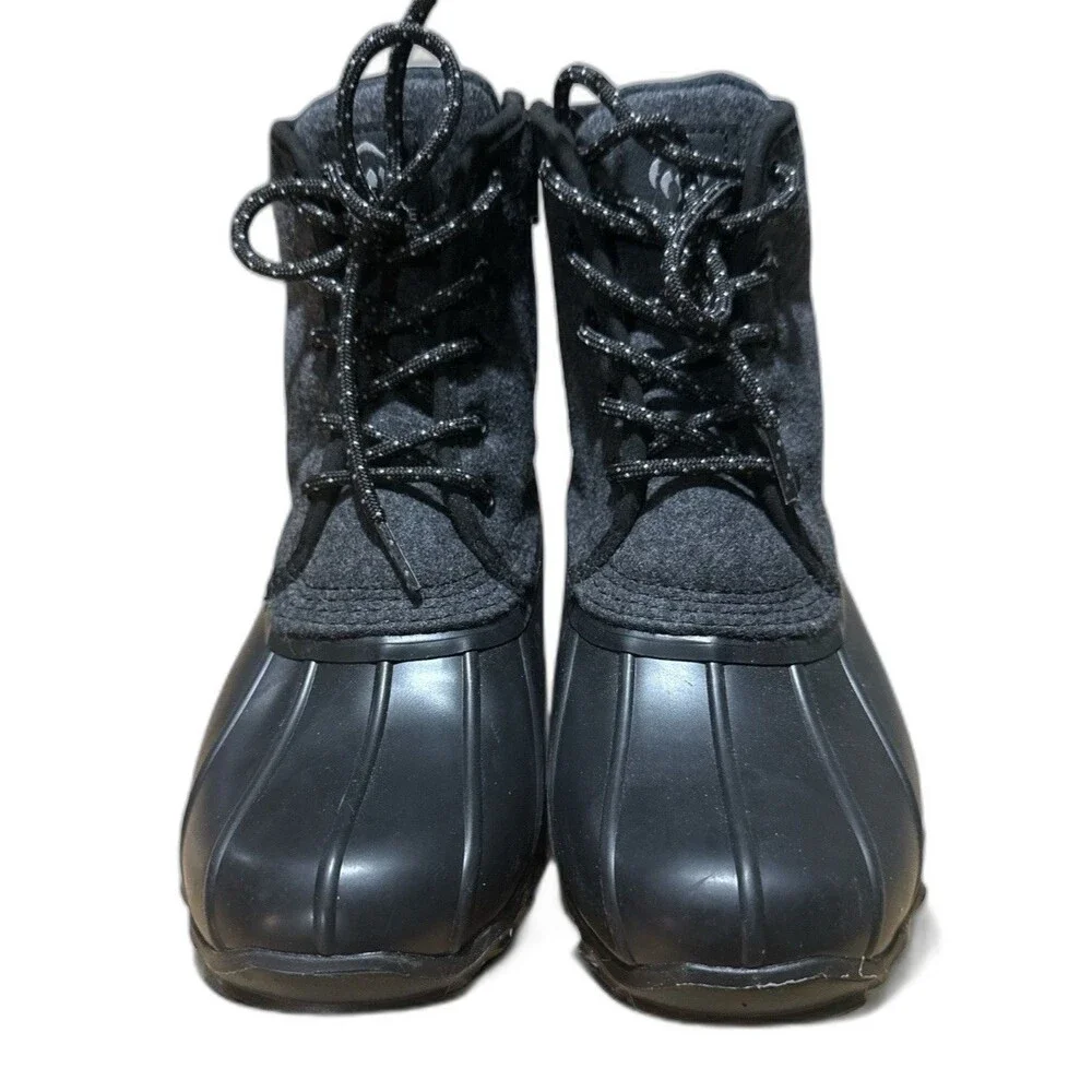 Wolverine Boots Men’s 8M Torrent Wool Duck Gray Waterproof Winter Lace-Up